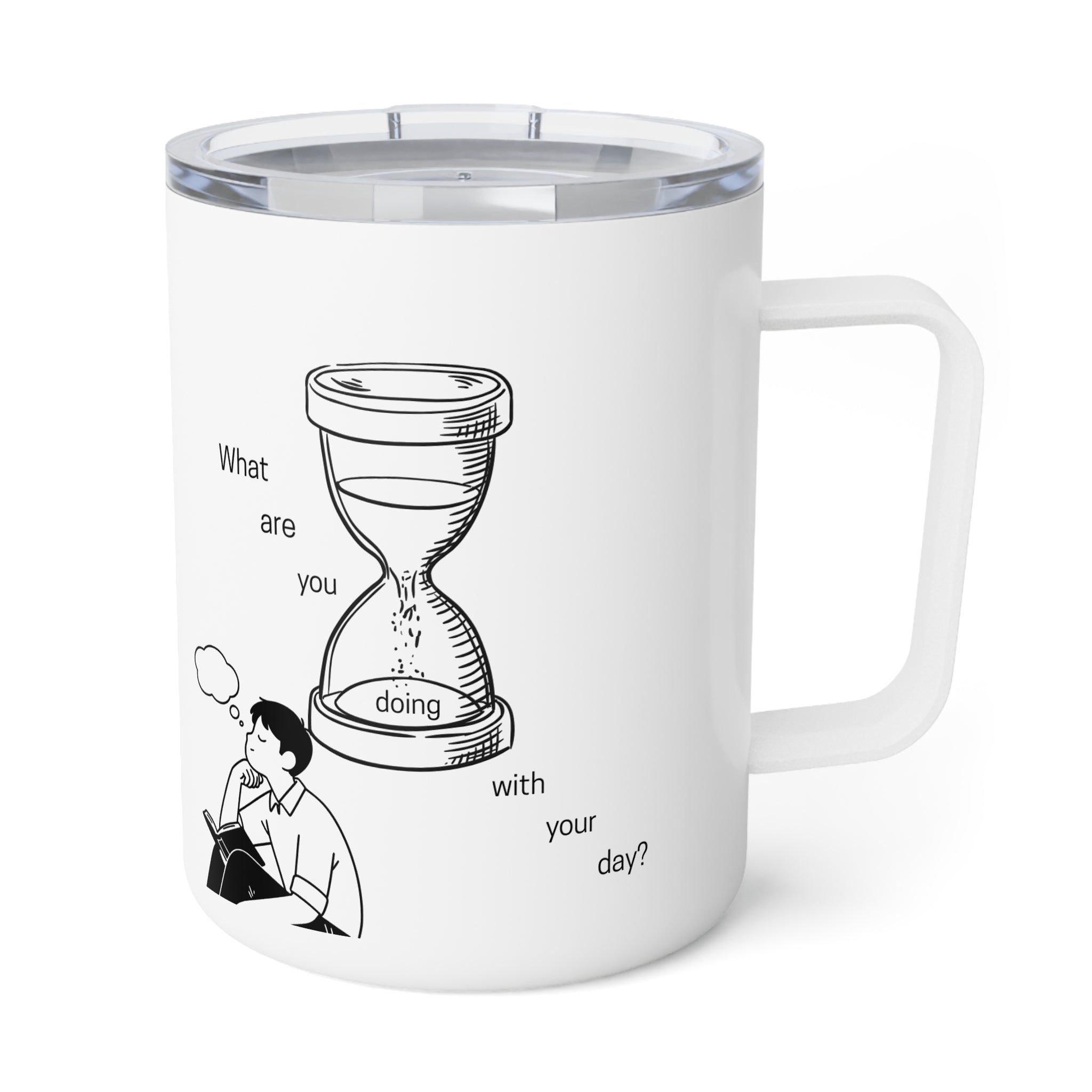 Insulated Coffee Mug, 10oz