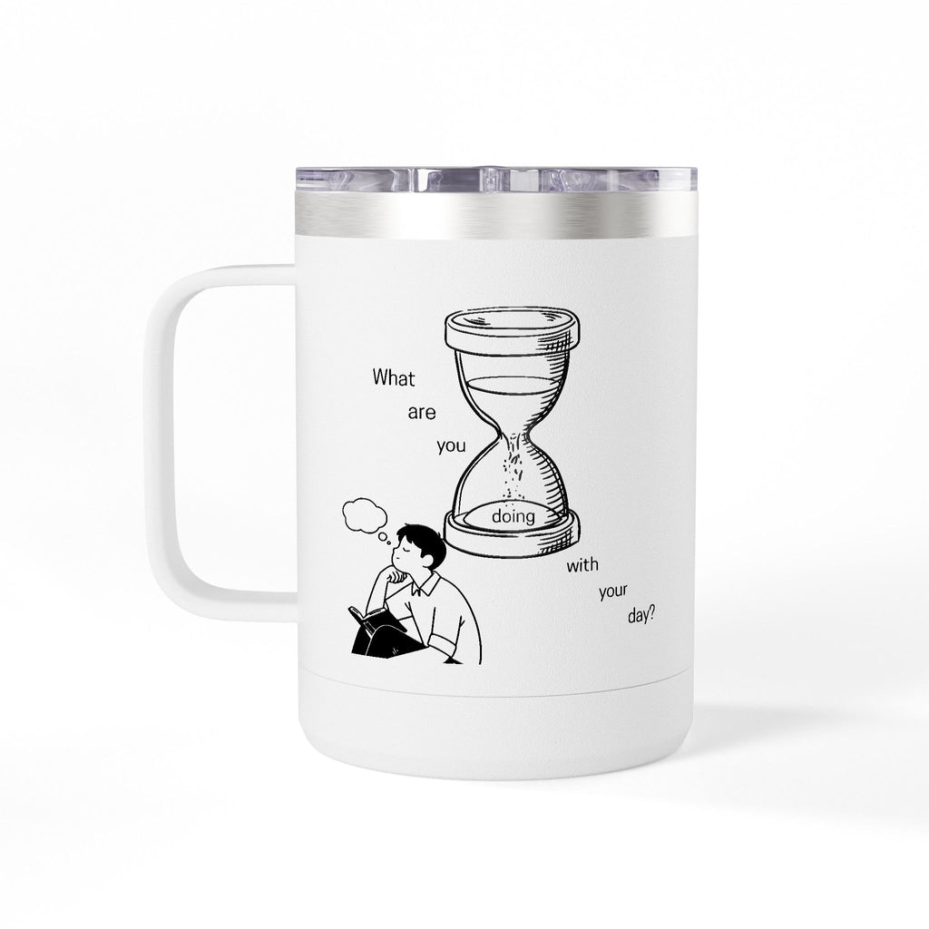 Coffee Mug Tumbler, 15oz