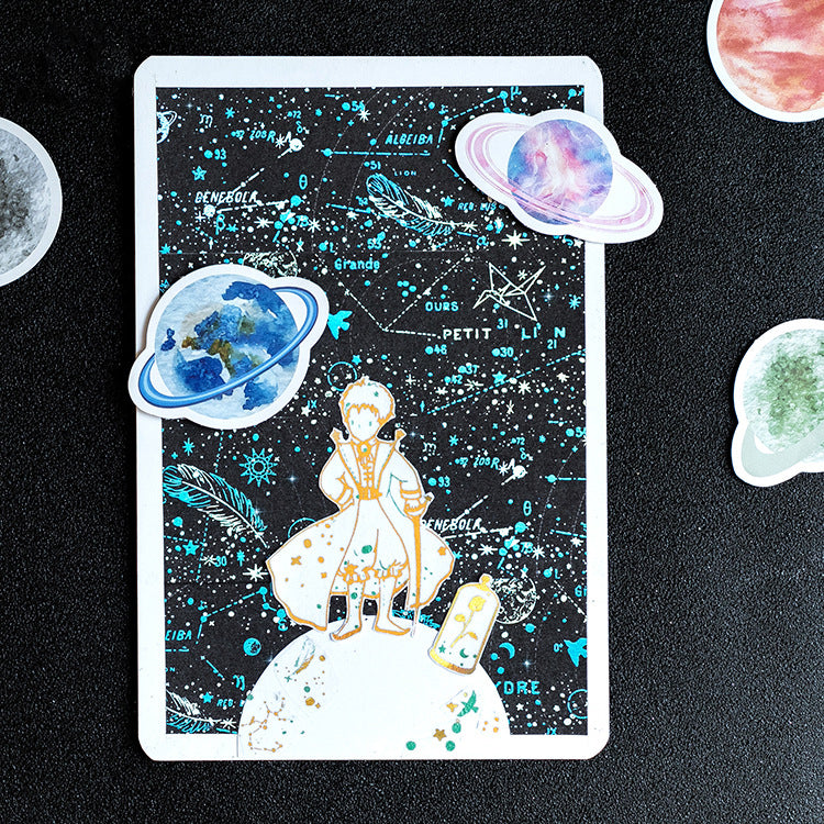 45 Piece Cute Planet Sticker Pack