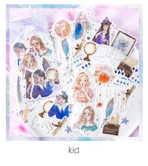 60 Piece Cute Celestial Sticker Pack