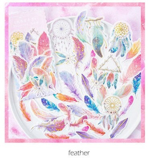 60 Piece Cute Celestial Sticker Pack