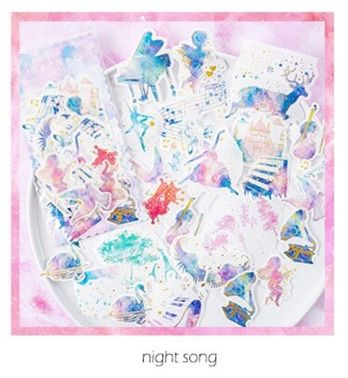 60 Piece Cute Celestial Sticker Pack