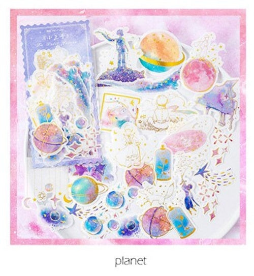 60 Piece Cute Celestial Sticker Pack