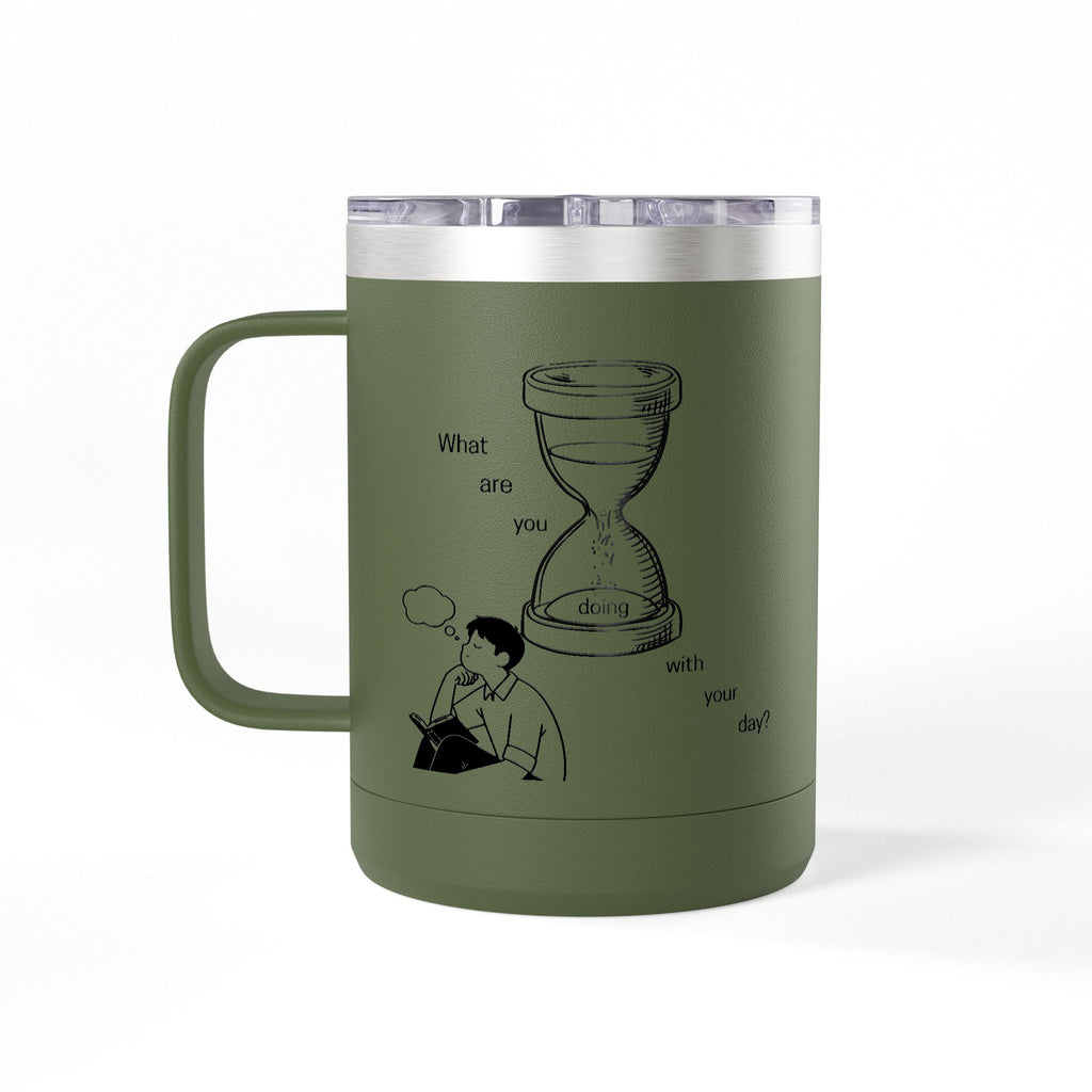 Coffee Mug Tumbler, 15oz