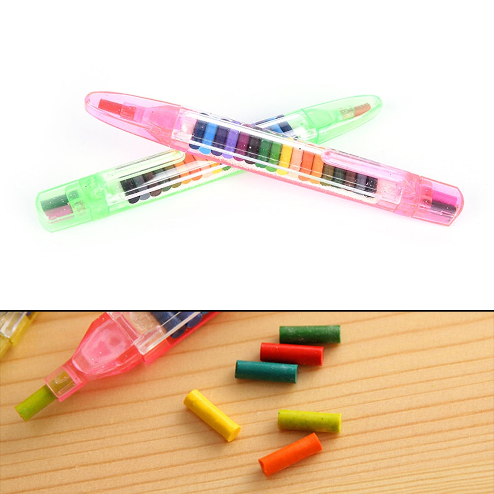 Creative 20 Colors Wax Crayon Graffiti Pens