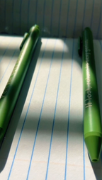 Pen For Sexy People Only Pen | Gel Click Pen in Olive Green