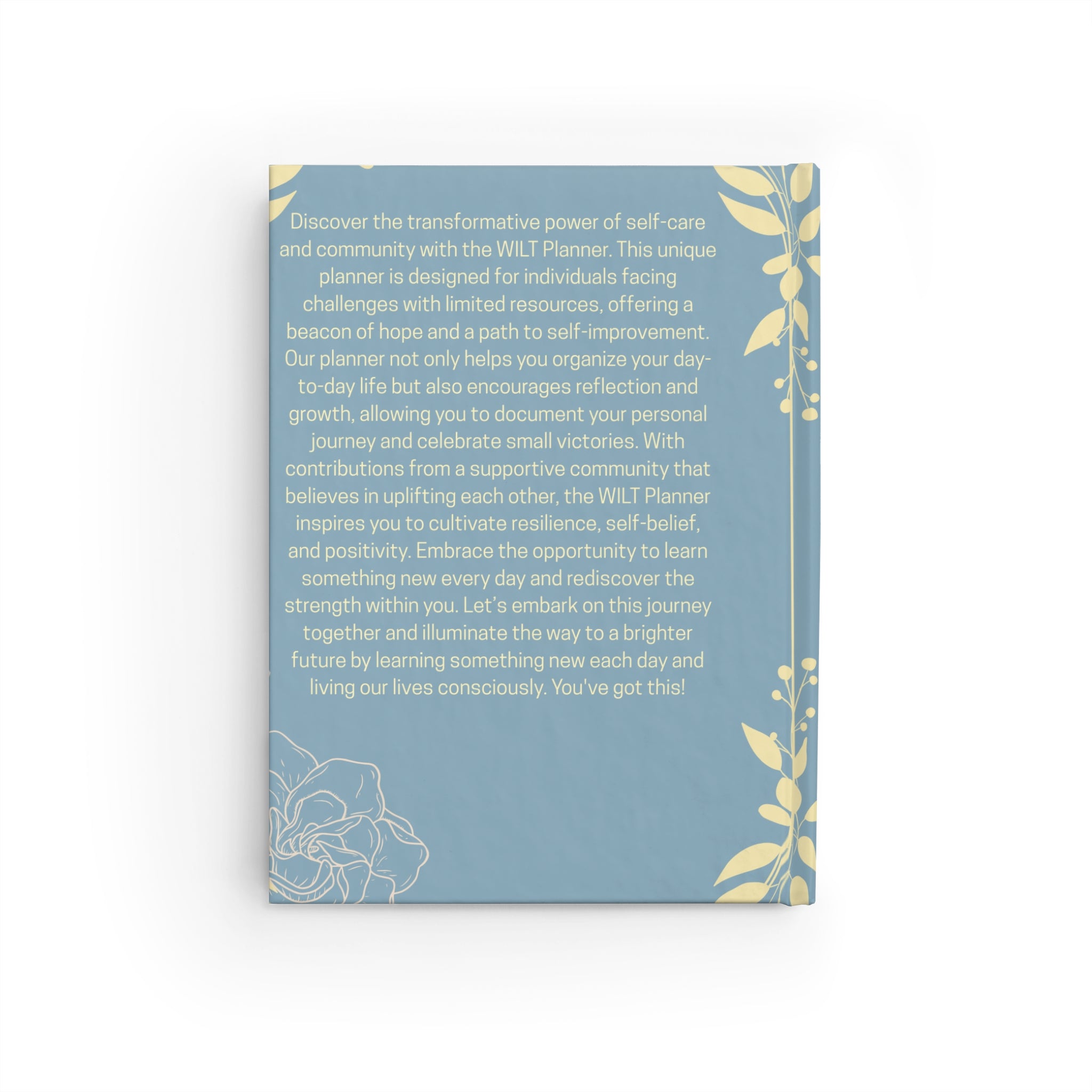 WILT Weekly Goals Focused Planner