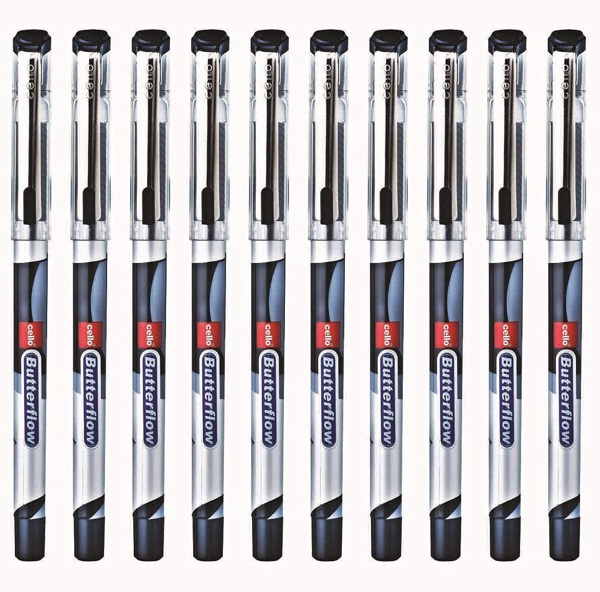 Ball Pen Set - Black | Pack of 10